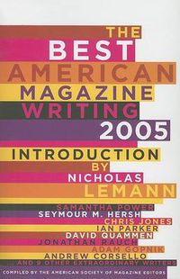 Cover image for The Best American Magazine Writing