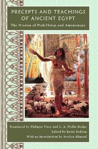 Cover image for Precepts and Teachings of Ancient Egypt