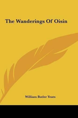 Cover image for The Wanderings of Oisin