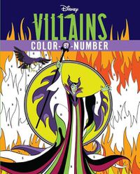 Cover image for Disney Villains Color-By-Number