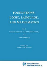 Cover image for Foundations: Logic, Language, and Mathematics