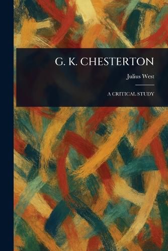 Cover image for G. K. Chesterton