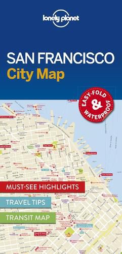 Lonely Planet San Francisco City Map