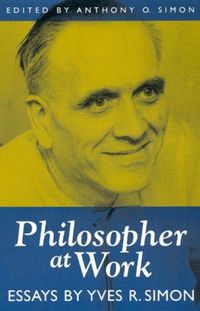 Cover image for Philosopher at Work