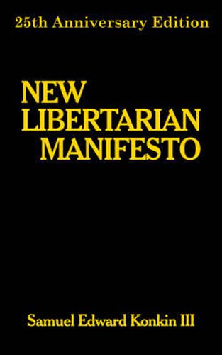 Cover image for New Libertarian Manifesto