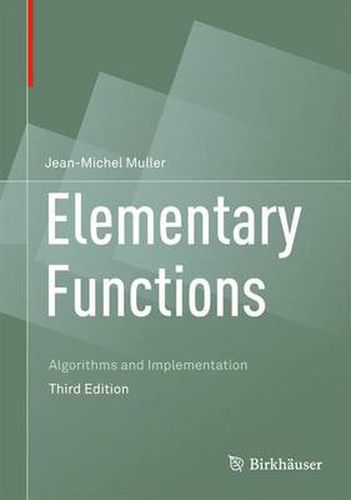 Cover image for Elementary Functions: Algorithms and Implementation