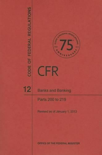 Cover image for Banks and Banking, Parts 200 to 219
