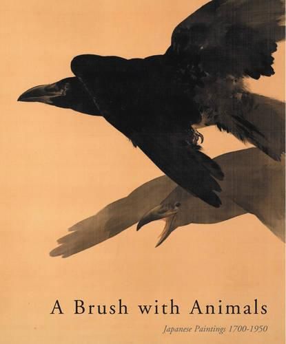 Cover image for A Brush With Animals [hardback]: Japanese Paintings 1700-1950