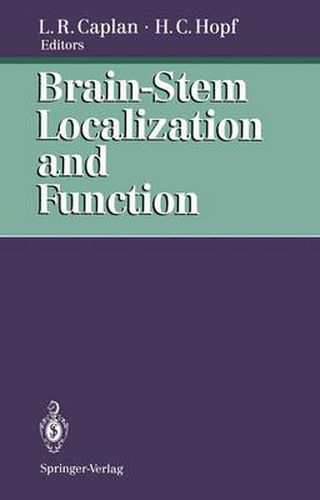 Cover image for Brain-Stem Localization and Function