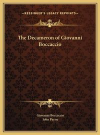 Cover image for The Decameron of Giovanni Boccaccio