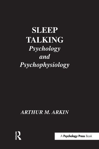 Cover image for Sleep-Talking: Psychology and Psychophysiology