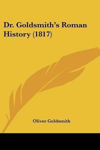 Cover image for Dr. Goldsmith's Roman History (1817)