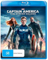 Cover image for Captain America The Winter Soldier Bluray