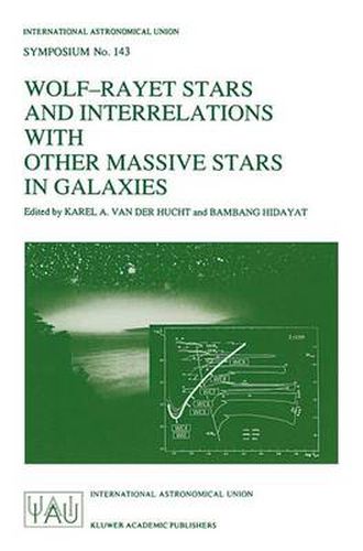 Cover image for Wolf-Rayet Stars and Interrelations with other Massive Stars in Galaxies: Proceedings of the 143RD Symposium of the International Astronomical Union, Held in Sanur, Bali, Indonesia, June 18-22, 1990