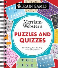 Cover image for Brain Games - Merriam-Webster's Puzzles and Quizzes