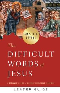 Cover image for Difficult Words of Jesus Leader Guide, The