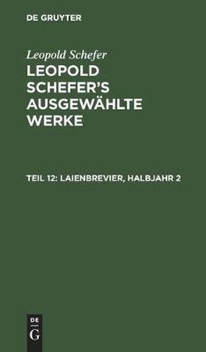 Cover image for Laienbrevier, Halbjahr 2