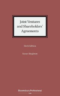 Cover image for Joint Ventures and Shareholders' Agreements