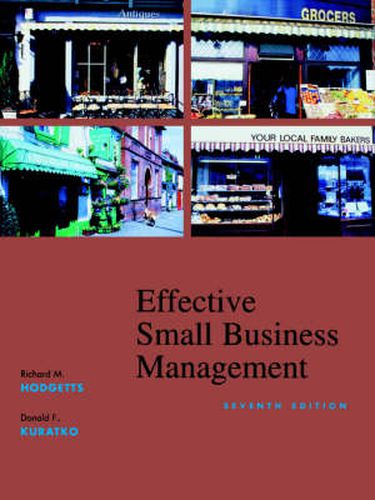 Cover image for Effective Small Business Management