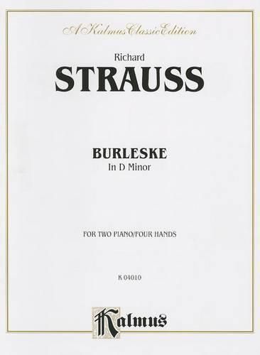 Cover image for Burleske in D Minor