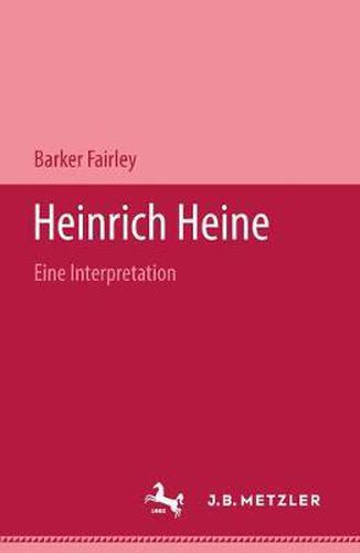 Cover image for Heinrich Heine: Eine Interpretation