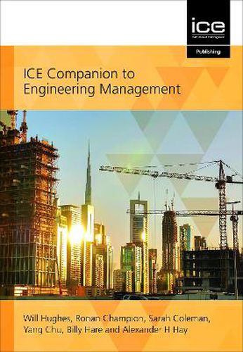 Cover image for ICE Companion to Engineering Management