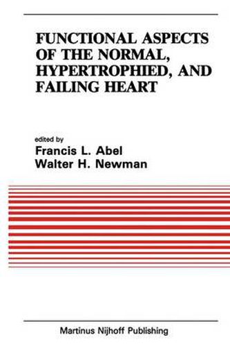 Cover image for Functional Aspects of the Normal, Hypertrophied, and Failing Heart