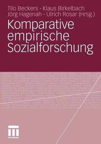 Komparative empirische Sozialforschung