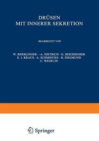 Cover image for Drusen mit Innerer Sekretion