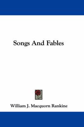 Cover image for Songs and Fables