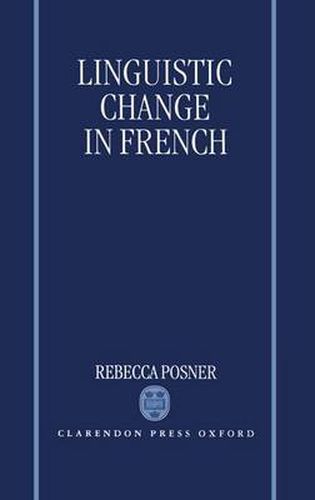 Cover image for Linguistic Change in French