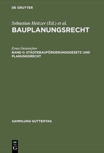 Stadtebaufoerderungsgesetz und Planungsrecht