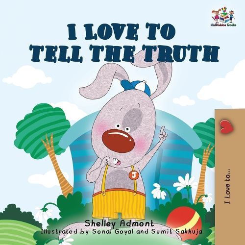 Cover image for I Love to Tell the Truth (English children's book)