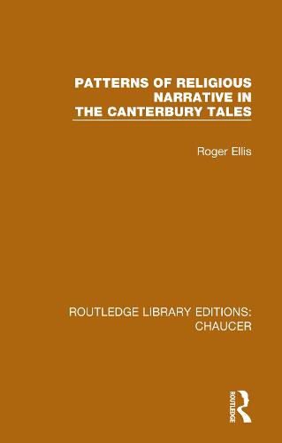 Cover image for Patterns of Religious Narrative in the Canterbury Tales