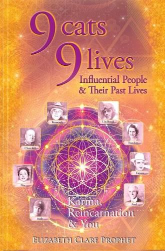 Cover image for 9 Cats 9 Lives: Influential People & Their Past Lives Karma, Reincarnation & You