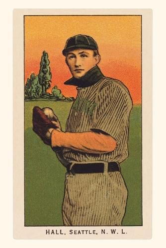 Cover image for Vintage Journal Early Baseball Card, Clyde Hall