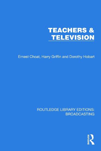 Cover image for Teachers & Television