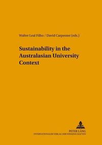 Cover image for Sustainability in the Australasian University Context