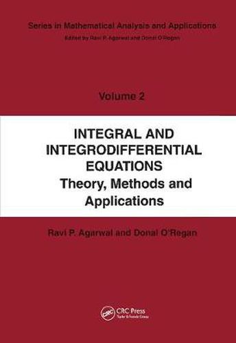 Cover image for Integral and Integrodifferential Equations