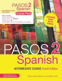 Cover image for Pasos 2 (Fourth Edition) Spanish Intermediate Course: Course Pack