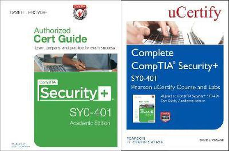 Cover image for Comptia Security+ Sy0-401 Pearson Ucertify Course and Labs and Textbook Bundle