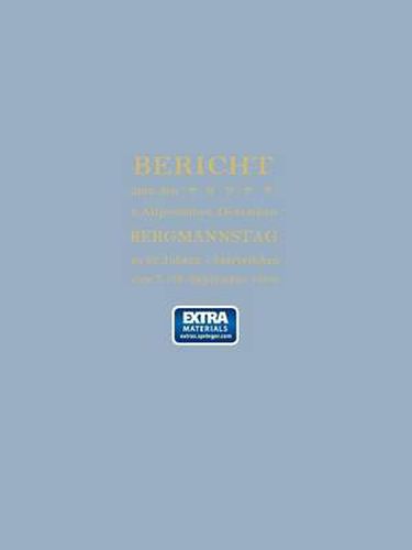 Cover image for Bericht UEber Den 9. Allgemeinen Deutschen Bergmannstag