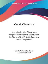 Cover image for Occult Chemistry