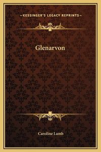 Cover image for Glenarvon