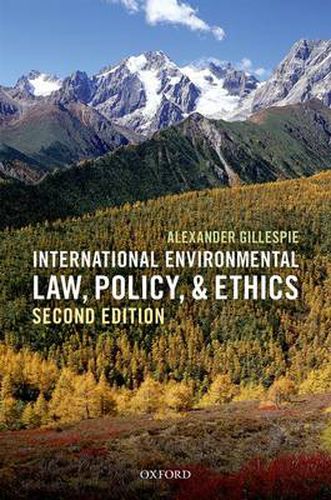 Cover image for International Environmental Law, Policy, and Ethics