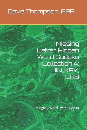 Missing Letter Hidden Word Sudoku Collection 4