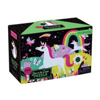 Cover image for Unicorns Glow-In-The-Dark Puzzle