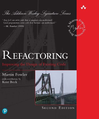 Cover image for Refactoring: Improving the Design of Existing Code