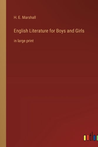 Cover image for English Literature for Boys and Girls