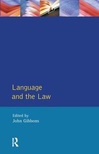 Cover image for Language and the Law